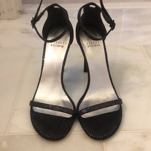 Stuart Weitzman “Nudistsong” high heel sandal